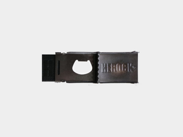 HEROCK Gürtel Glaucus Stretch (mit Flaschenöffner) schwarz