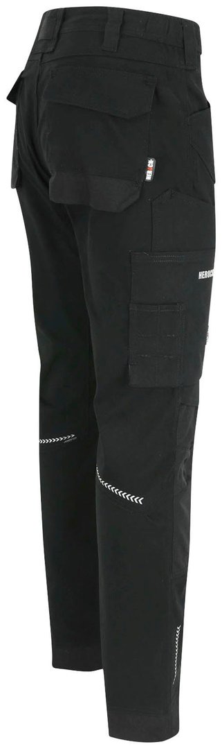 HEROCK Arbeitshose Xeni Stretch-Baumwolle (schwarz)