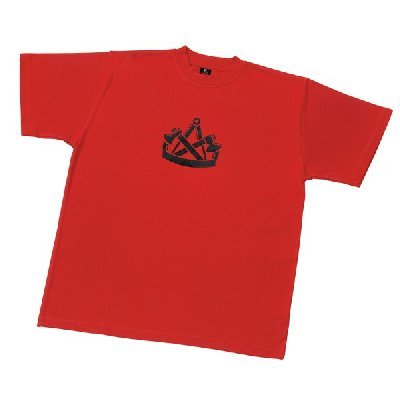 FHB T-Shirt "Klaas" Zunftzeichen Zimmermann (rot) ★SALE★